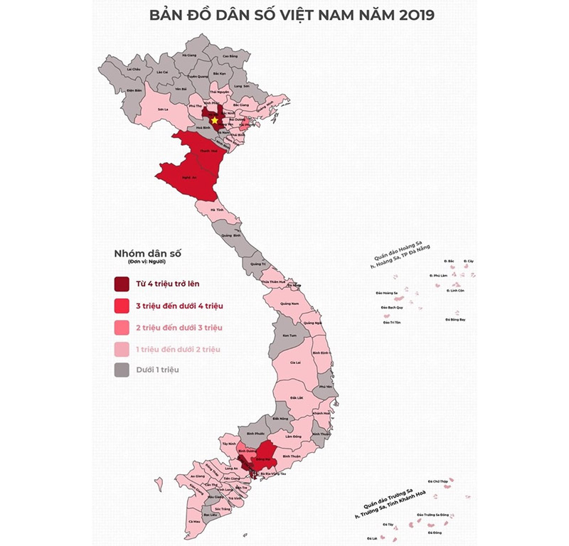 Mật độ dân số Hà Nội