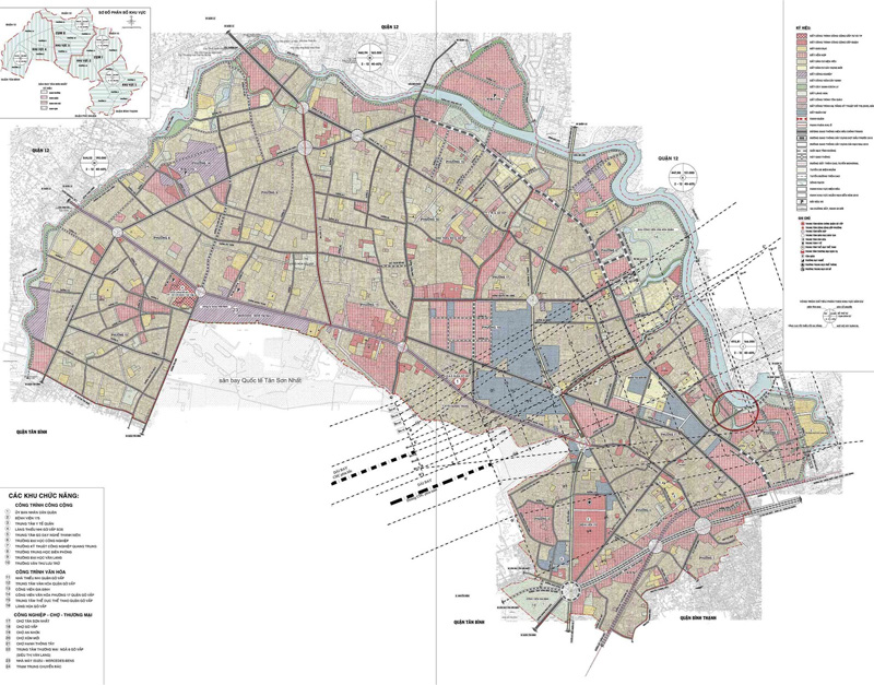 Bản đồ quy hoạch quận Gò Vấp