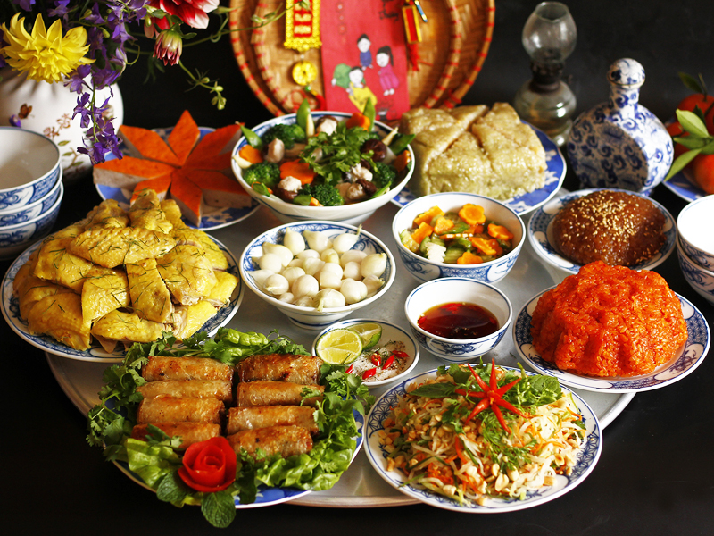 20 Món ăn ngon ngày Tết cổ truyền 3 miền Bắc - Trung - Nam