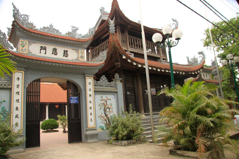 Chùa Hà Trì nổi bật với kiến trúc độc đáo, linh thiêng