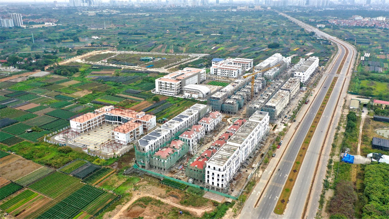Quận Bắc Từ Liêm là khu đô thị trung tâm mới của thủ đô Hà Nội