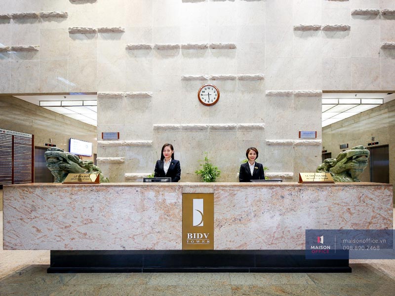 Hội sở chính của ngân hàng BIDV tọa lạc tại BIDV Tower 
