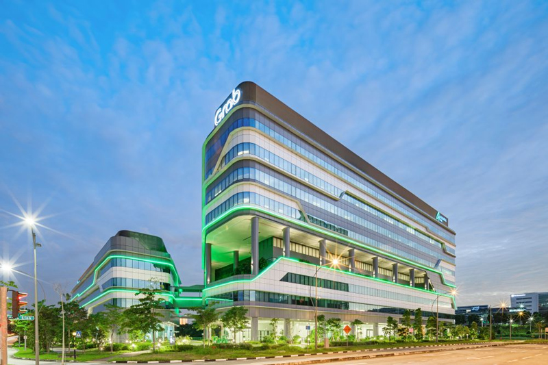 Trụ sở chính Grab được đặt tại Singapore 