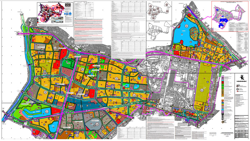 Bản đồ quy hoạch quận Ba Đình mới nhất
