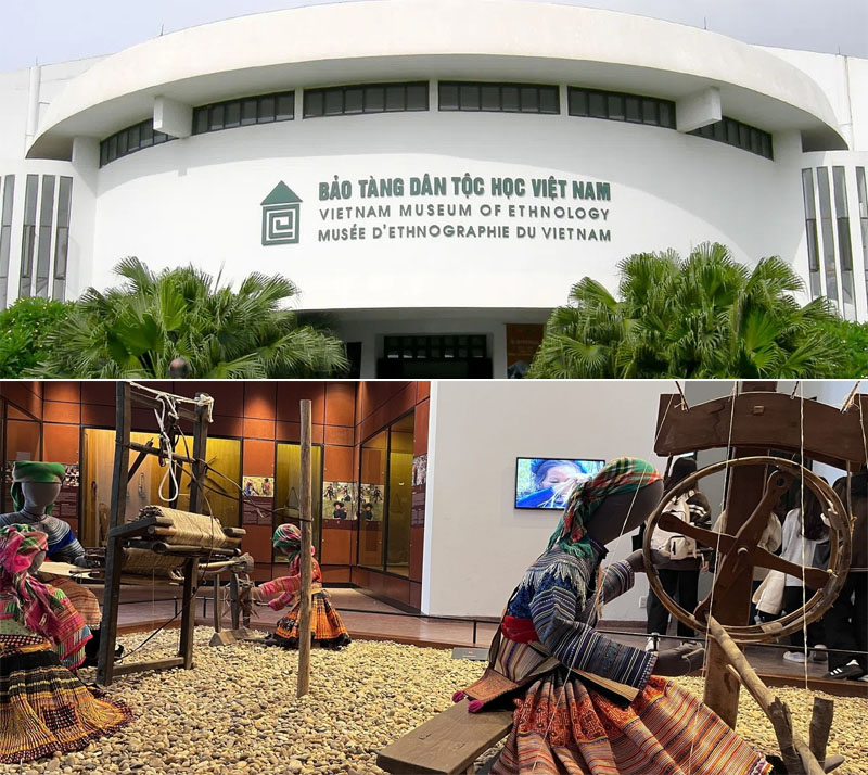 Bảo tàng Dân tộc học Việt Nam là nơi lưu giữ các tư liệu, hiện vật quý giá
