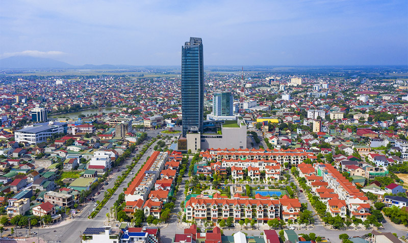 Thành phố Hà Tĩnh đang được đẩy nhanh quá trình đô thị hóa