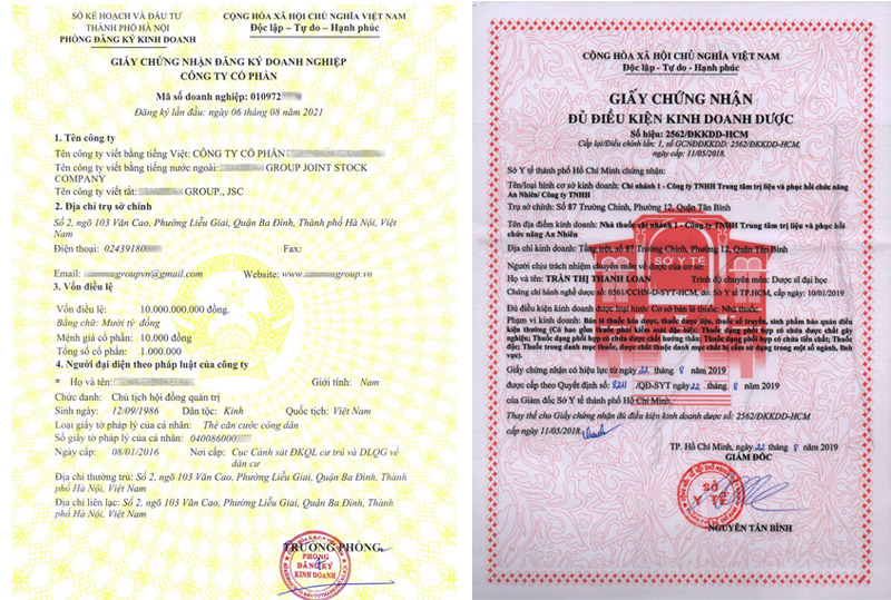 Phân biệt giấy chứng nhận đăng ký doanh nghiệp và giấy phép kinh doanh