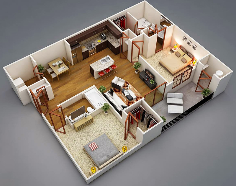 Quy trình thiết kế nội thất căn hộ