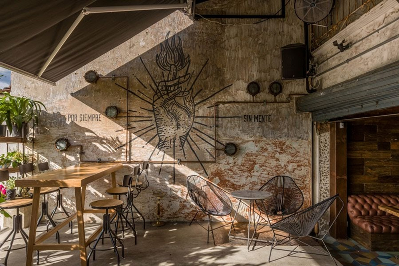 Thiết kế quán cafe phong cách Rustic