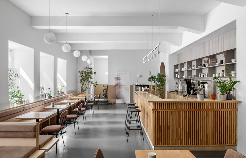 thiết kế quán cà phê đẹp 21
