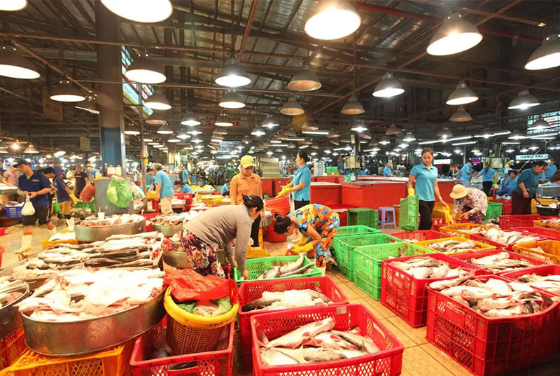 Chợ Bình Điền là chợ đầu mối nông sản thực phẩm lớn nhất Việt Nam