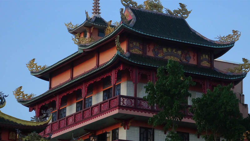Chùa cổ Tuyền Lâm sở hữu kiến trúc độc đáo