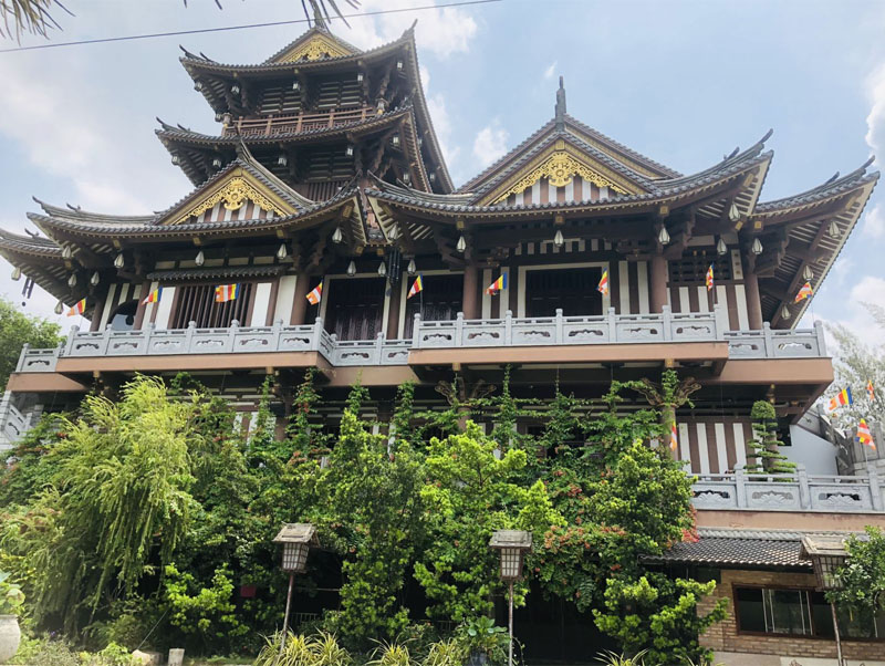 Tu viện Khánh An có lịch sử hình thành hơn 100 năm