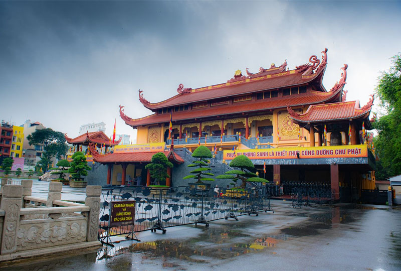 Việt Nam Quốc Tự là trụ sở của Ban trị sự Thành hội Phật giáo TP.HCM