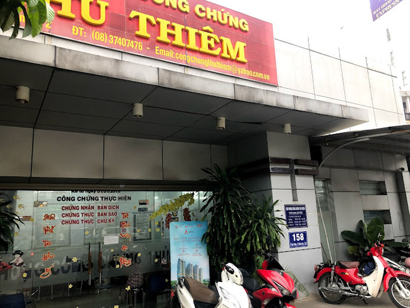 Văn phòng công chứng Thủ Thiêm có hơn 12 năm hoạt động