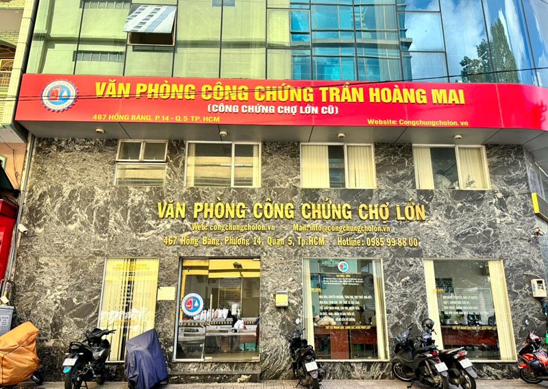 Văn phòng công chứng Chợ Lớn có đầy đủ chức năng và thẩm quyền