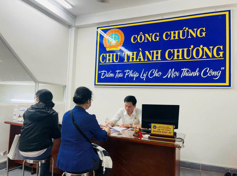 VPCC Chu Thành Chương có đội ngũ công chứng viên giàu kinh nghiệm