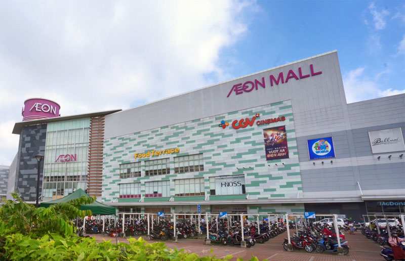 AEON MALL Tân Phú Celadon là trung tâm thương mại sầm uất hàng đầu khu vực