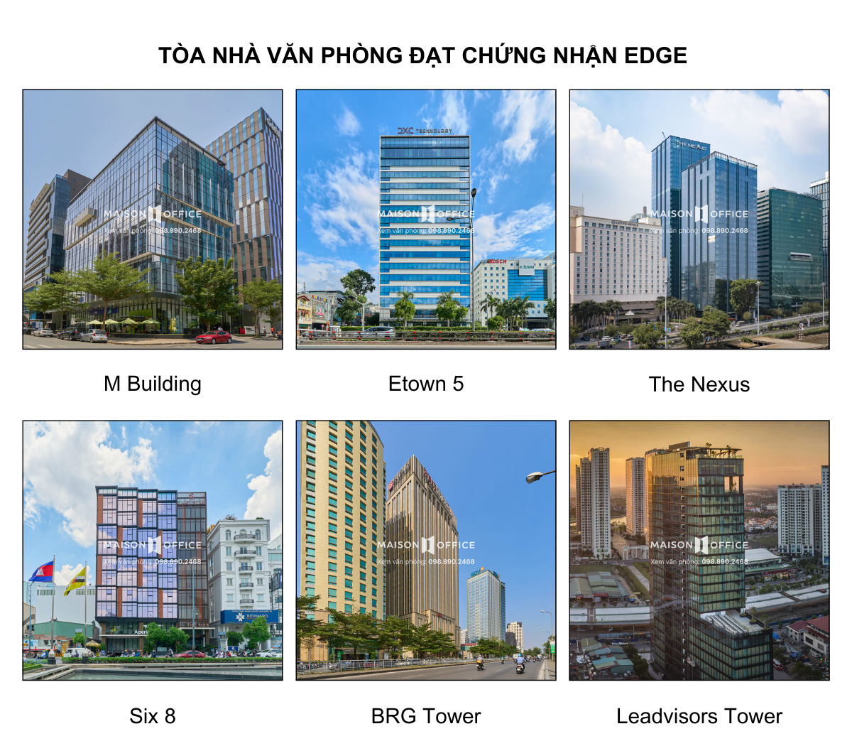 Tòa nhà văn phòng đạt chứng nhận EDGE