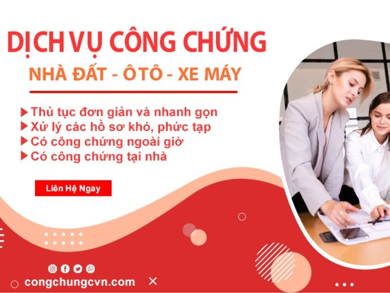 Văn phòng công chứng CVN tại Quận Cầu Giấy, Hà Nội