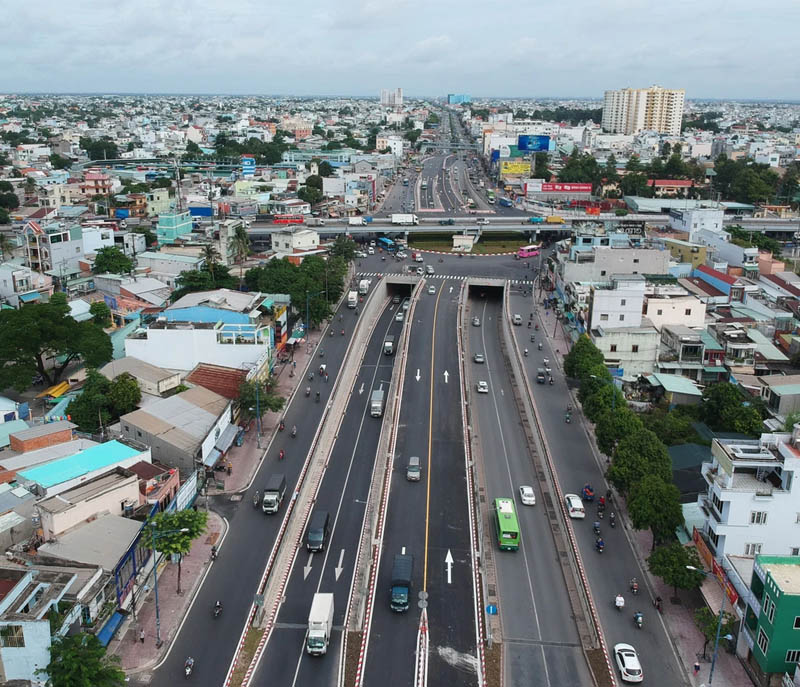 Quy mô 3 tầng của nút giao An Sương Quận 12