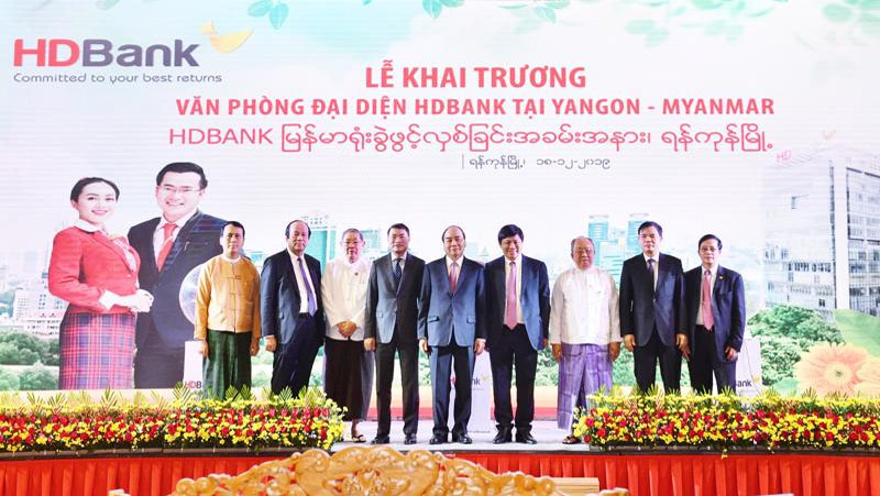 HDBank khai trương văn phòng đầu tiên tại nước ngoài