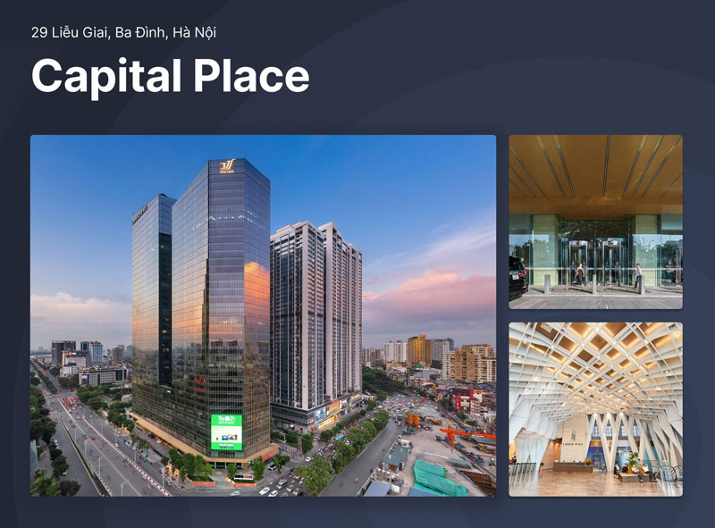 Tòa nhà Capital Place tại Quận Ba Đình, Hà Nội