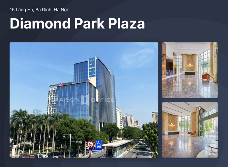 BRG Diamond Park Plaza là tòa nhà văn phòng đáng thuê nhất Hà Nội 