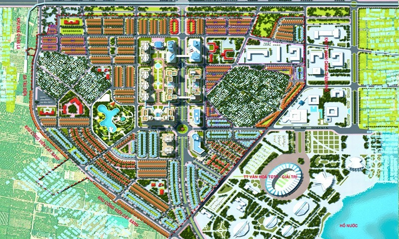 Khu đô thị Văn Phú là một dự án quy hoạch theo mô hình khu đô thị khép kín