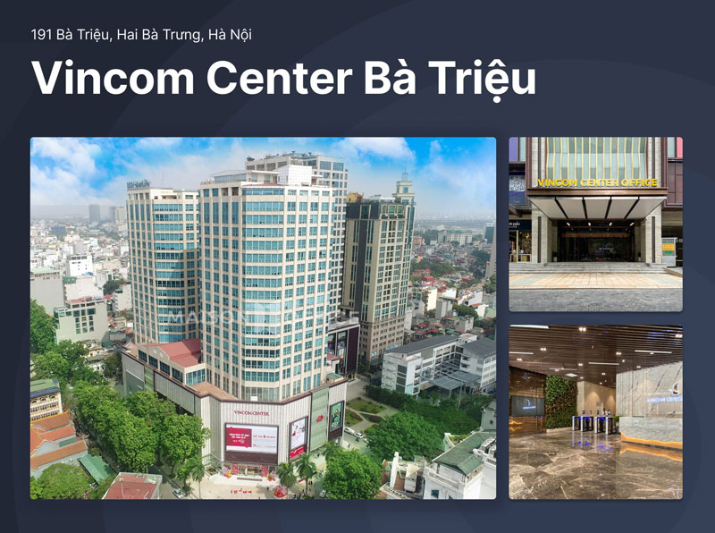 Vincom Center Bà Triệu là một trong 10 tòa nhà văn phòng tốt nhất Hà Nội