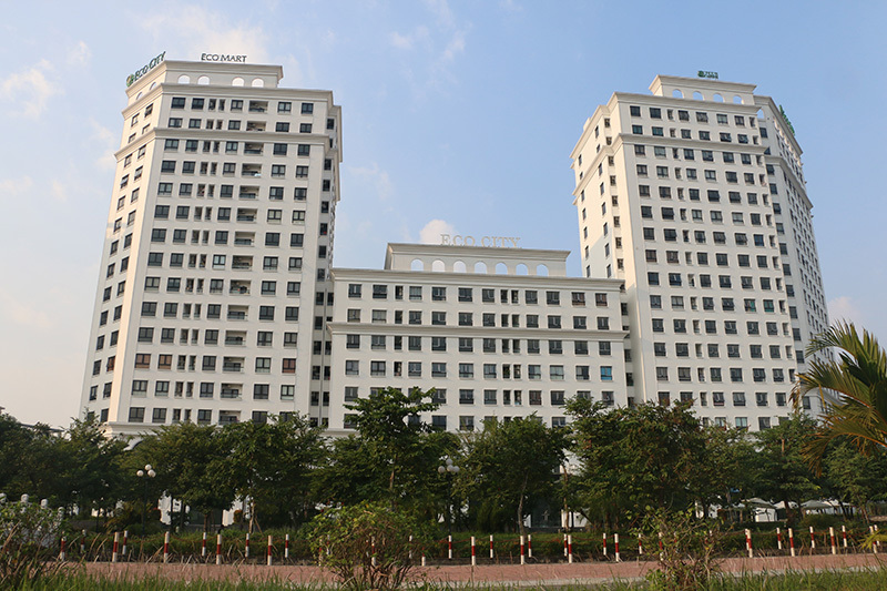 Chung cư Eco City là một dự án tổng hợp với khu căn hộ cao cấp