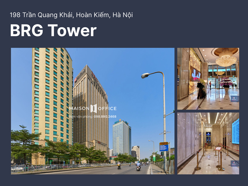 BRG Tower nổi bật với thiết kế hiện đại và tiện ích cao cấp