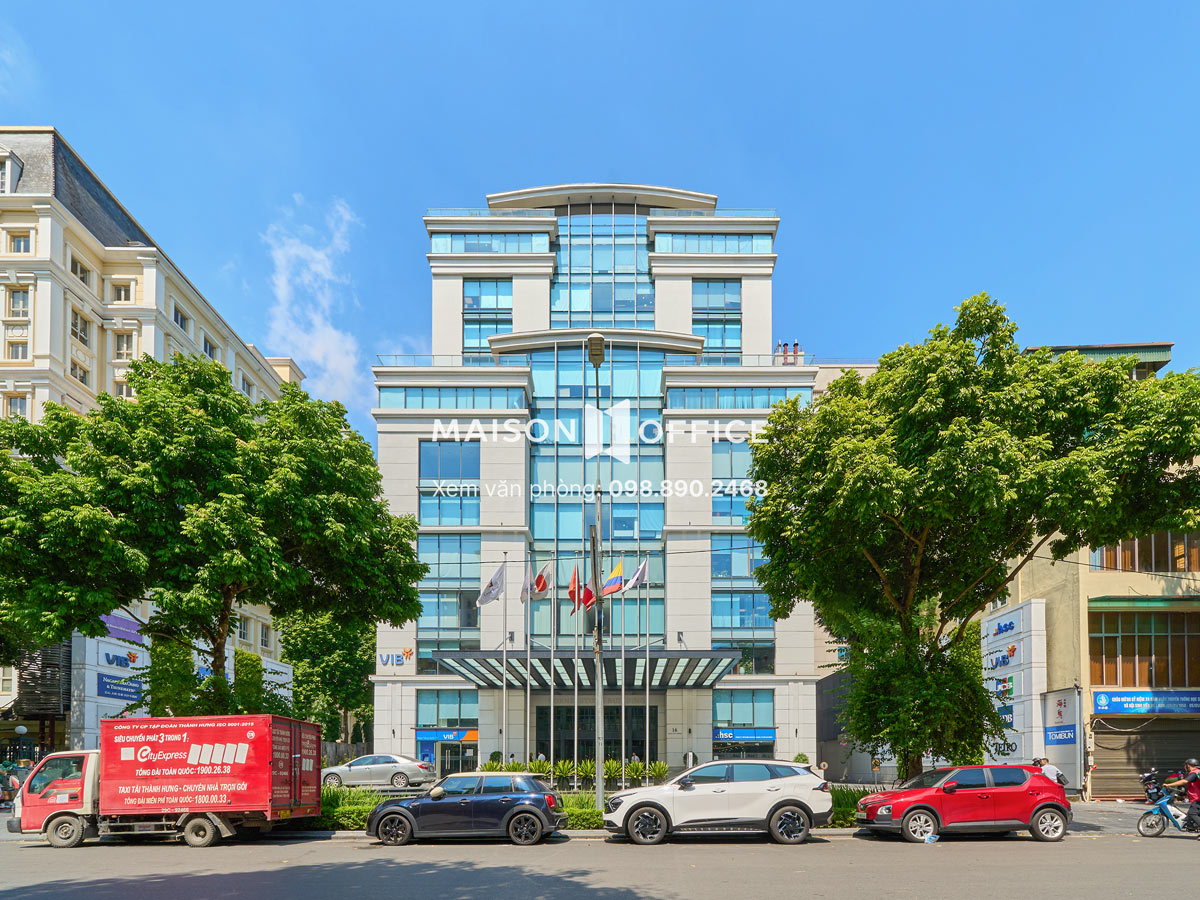 Cornerstone Building là một trong 10 tòa nhà văn phòng có diện tích sàn lớn nhất Hà Nội