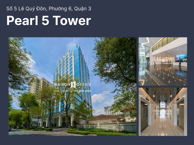 Tòa nhà văn phòng cho thuê Pearl 5 Tower, Quận 3