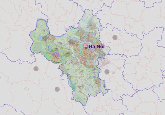 Bản đồ quy hoạch Hà Nội đến năm 2030, tầm nhìn đến năm 2050