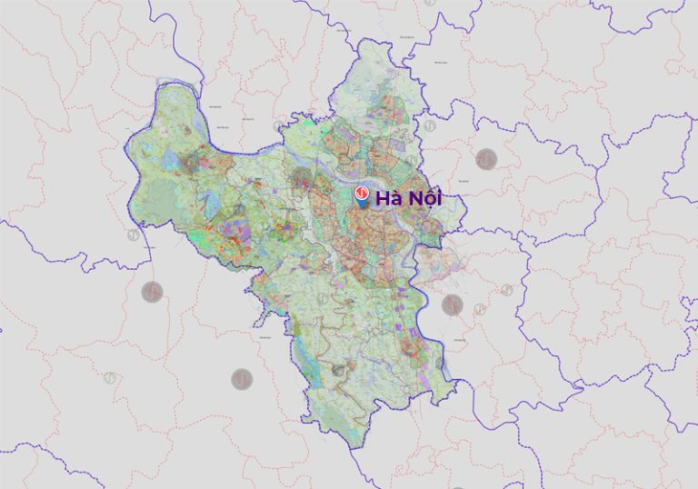 Bản đồ quy hoạch Hà Nội mới nhất giai đoạn 2030 – 2050