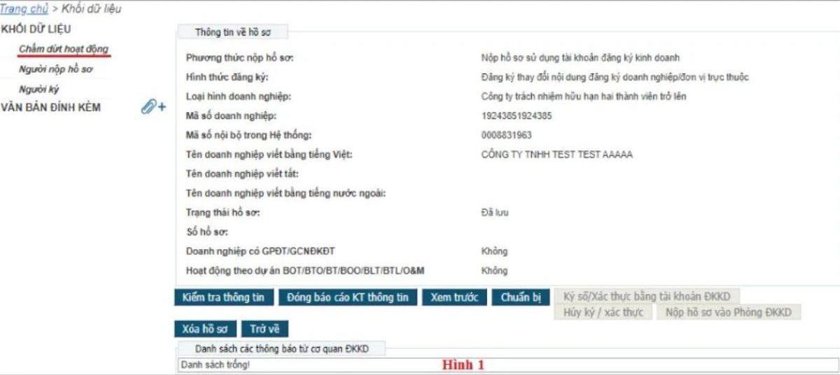 Hướng dẫn nộp hồ sơ giải thể công ty cổ phần (8)