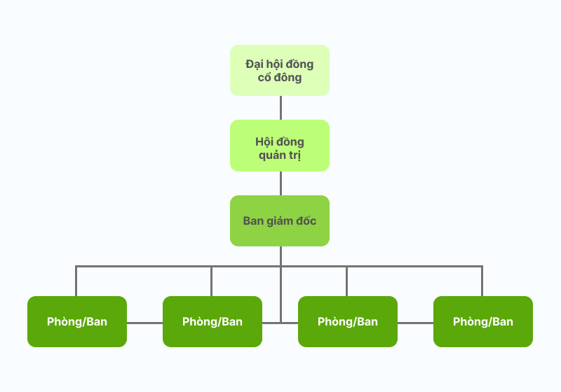 Cơ cấu tổ chức công ty cổ phần theo đúng quy định pháp luật