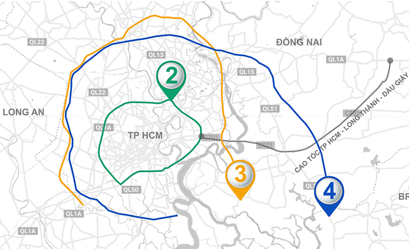 Dự án quy hoạch đường Vành đai 4 TPHCM có ý nghĩa quan trọng với sự phát triển kinh tế khu vực