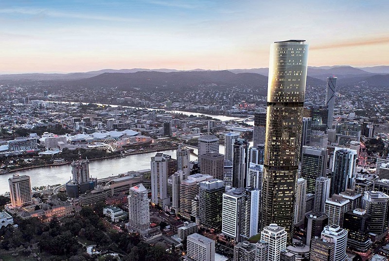  Brisbane Skytower là một tuyệt tác kiến trúc giữa lòng Brisbane