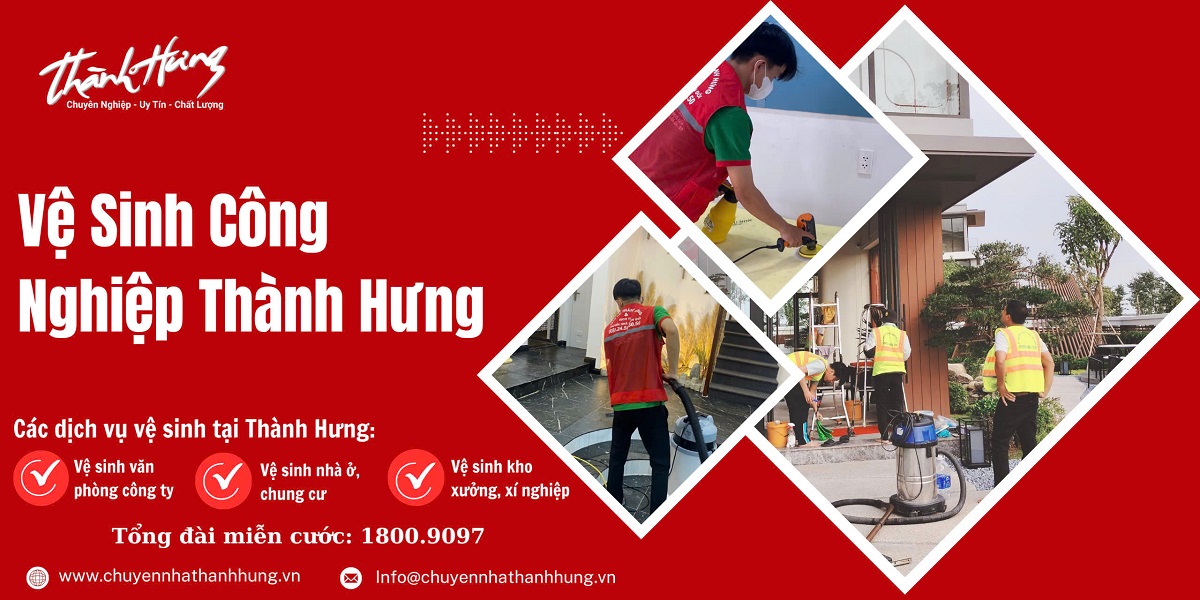 Dịch vụ vệ sinh Thành Hưng