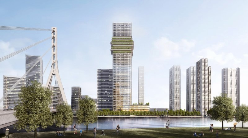 Tòa nhà văn phòng xanh Marina Central Tower đạt chứng nhận LEED Gold