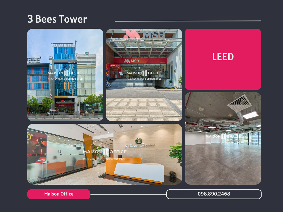  3 Bees Tower - Chứng chỉ LEED 