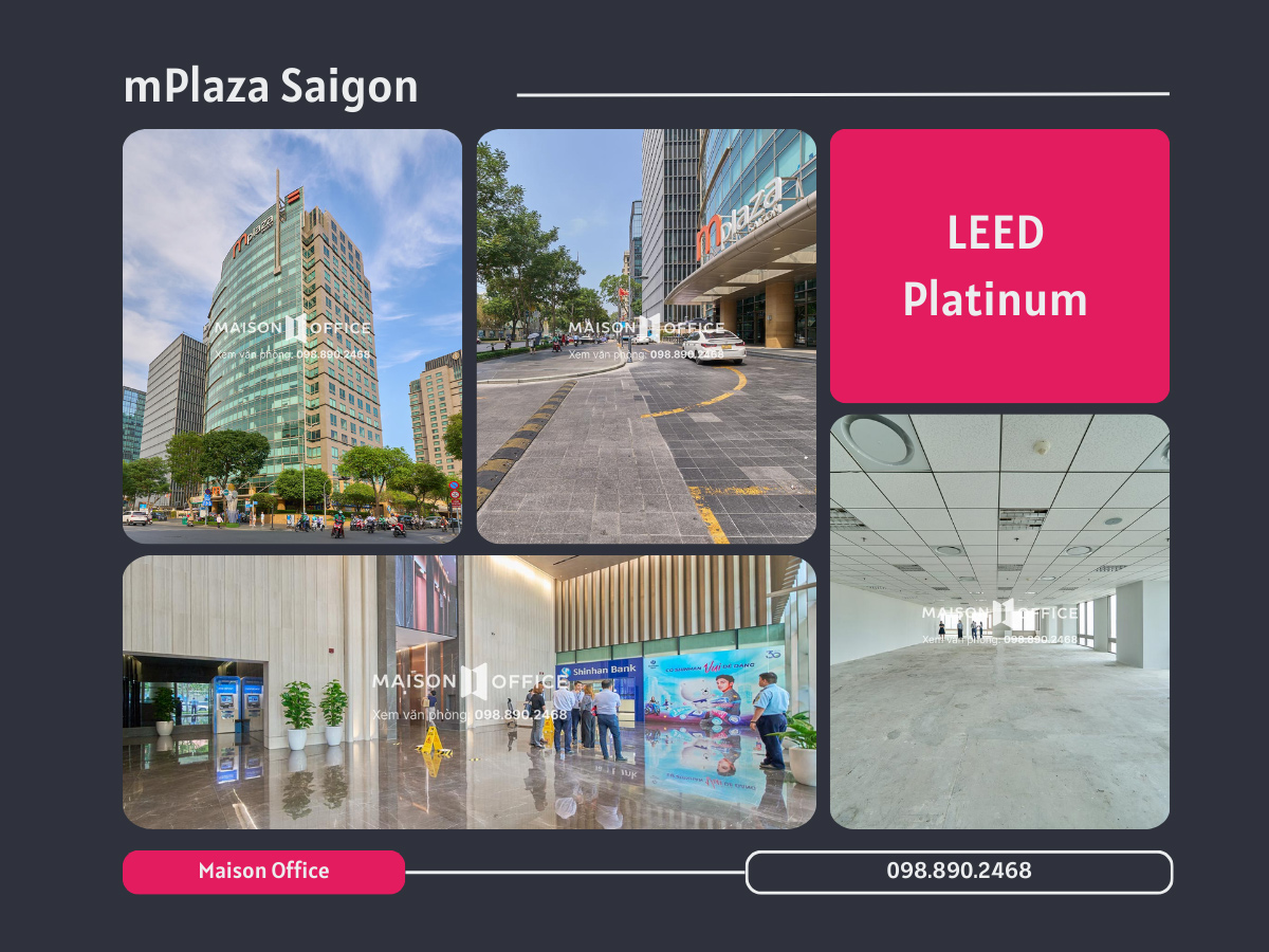 mPlaza Saigon - Chứng chỉ LEED Platinum