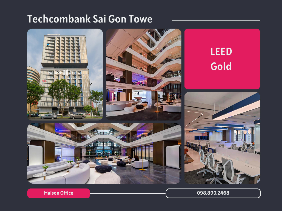 Techcombank Sai Gon Tower- Chứng chỉ LEED Gold 