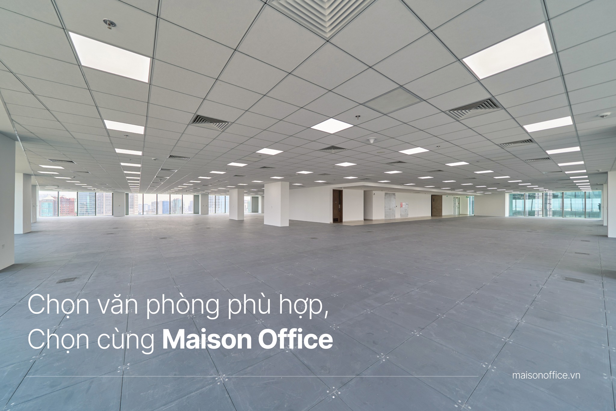 Chọn sàn văn phòng cùng Maison Office