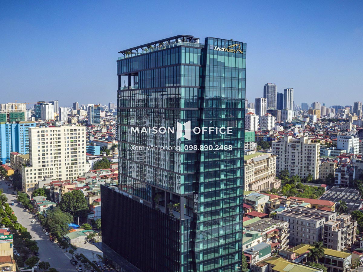Leadvisors Tower là tòa nhà văn phòng hạng A đầu tiên tại Hà Nội đạt chứng chỉ EDGE 