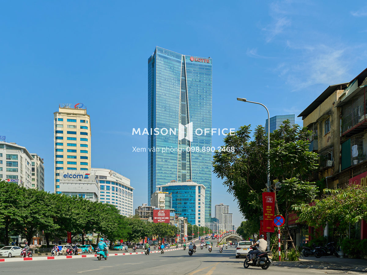 Lotte Center Hanoi là một trong những công trình biểu tượng của thủ đô 