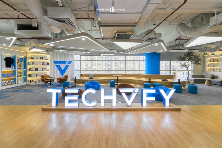 Dự án thiết kế thi công nội thất văn phòng Techvify