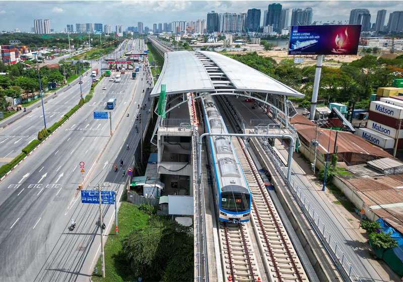 Sơ đồ các tuyến metro TPHCM